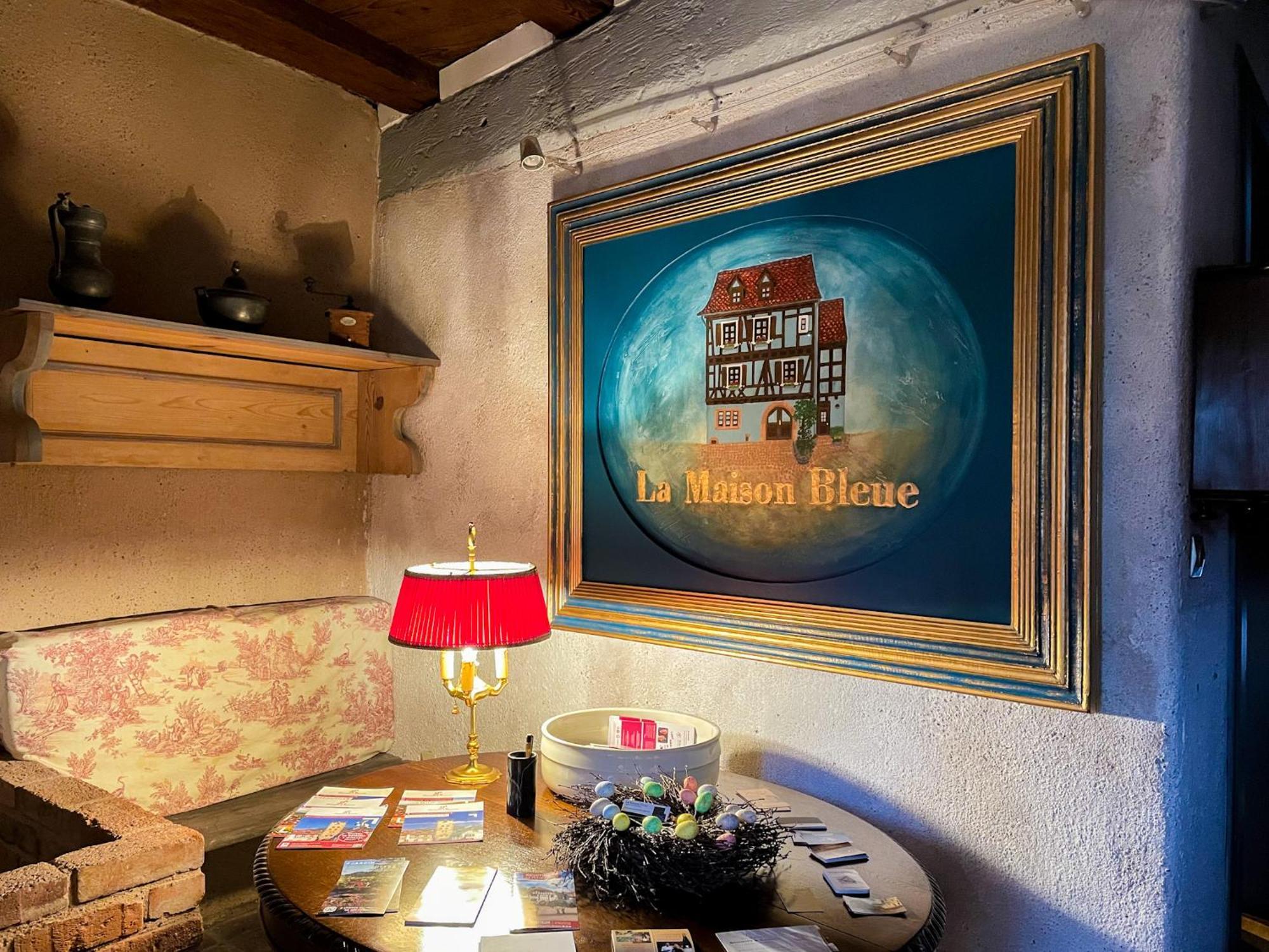 La Maison Bleue - Historic House In The Heart Of Riquewihr Kültér fotó